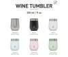 Tumbler MIZU WINE and Matero Yerba Mate 330 ml morski Blue Green Tourmaline